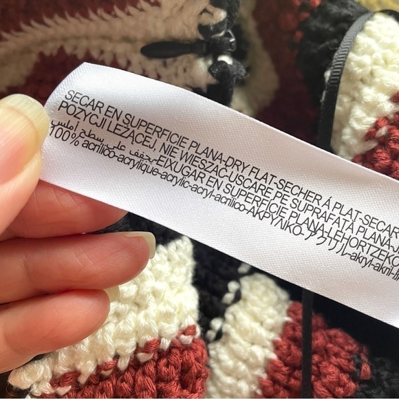 ZARA Striped Black Crochet Ruffle Strap Sleeveless Jumpsuit - S - Picture 11 of 14